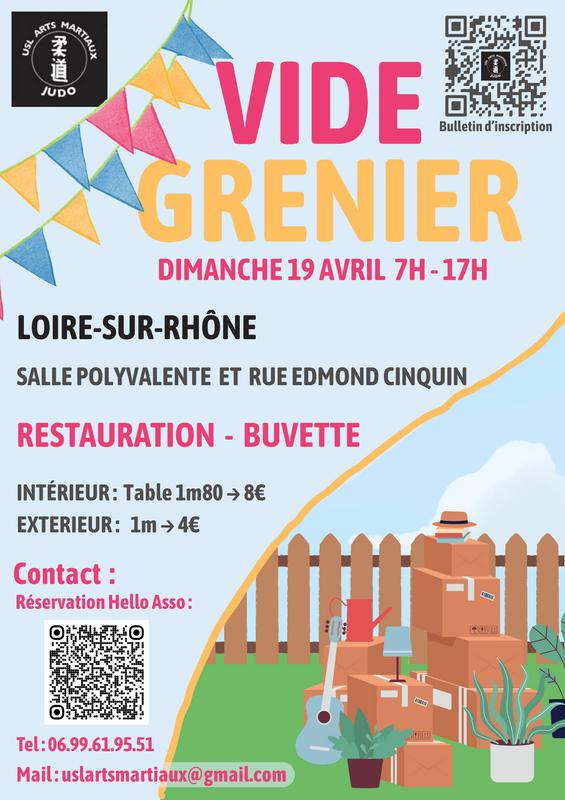 Vide grenier de l'usl arts martiaux