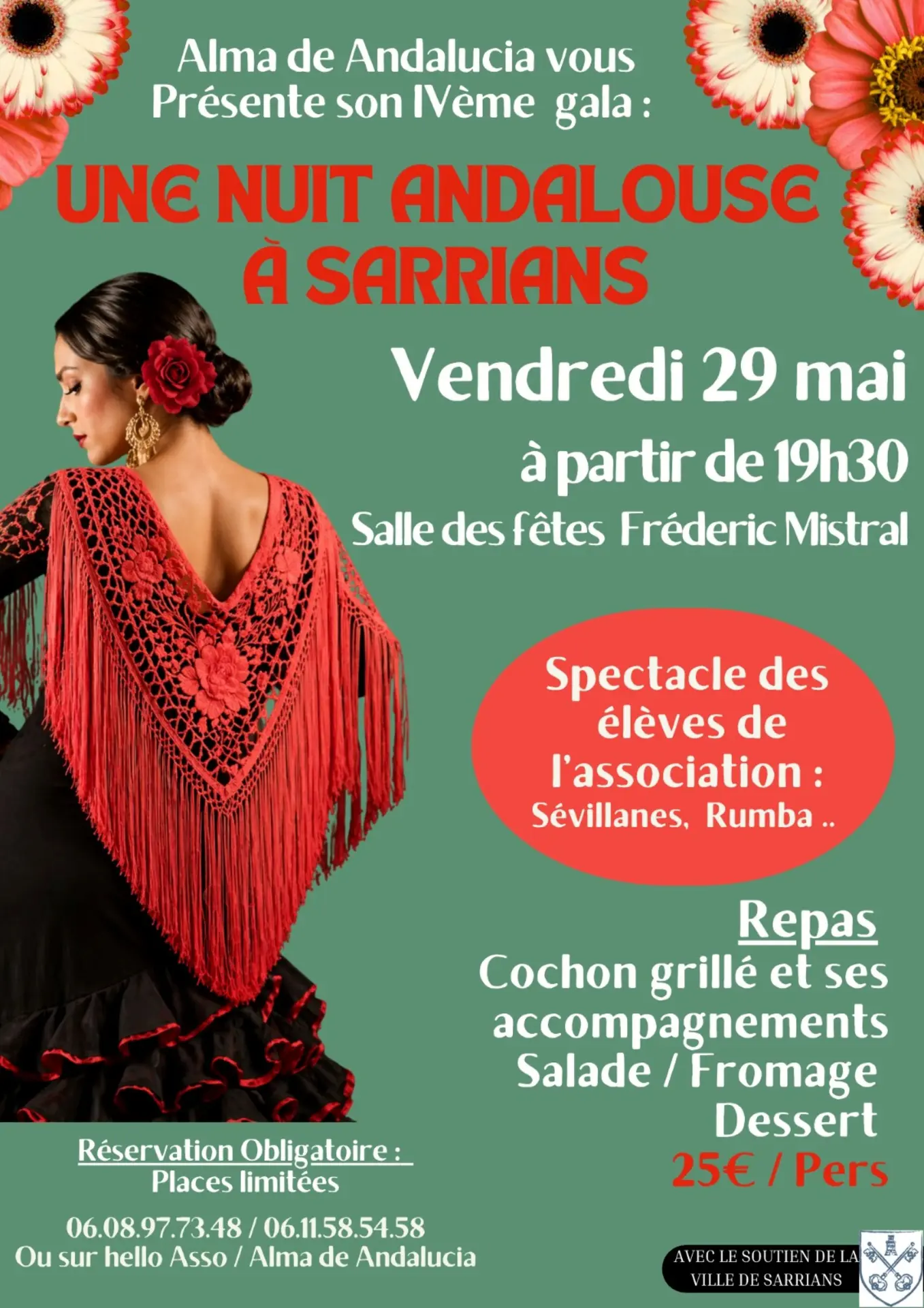 Une nuit andalouse à Sarrians