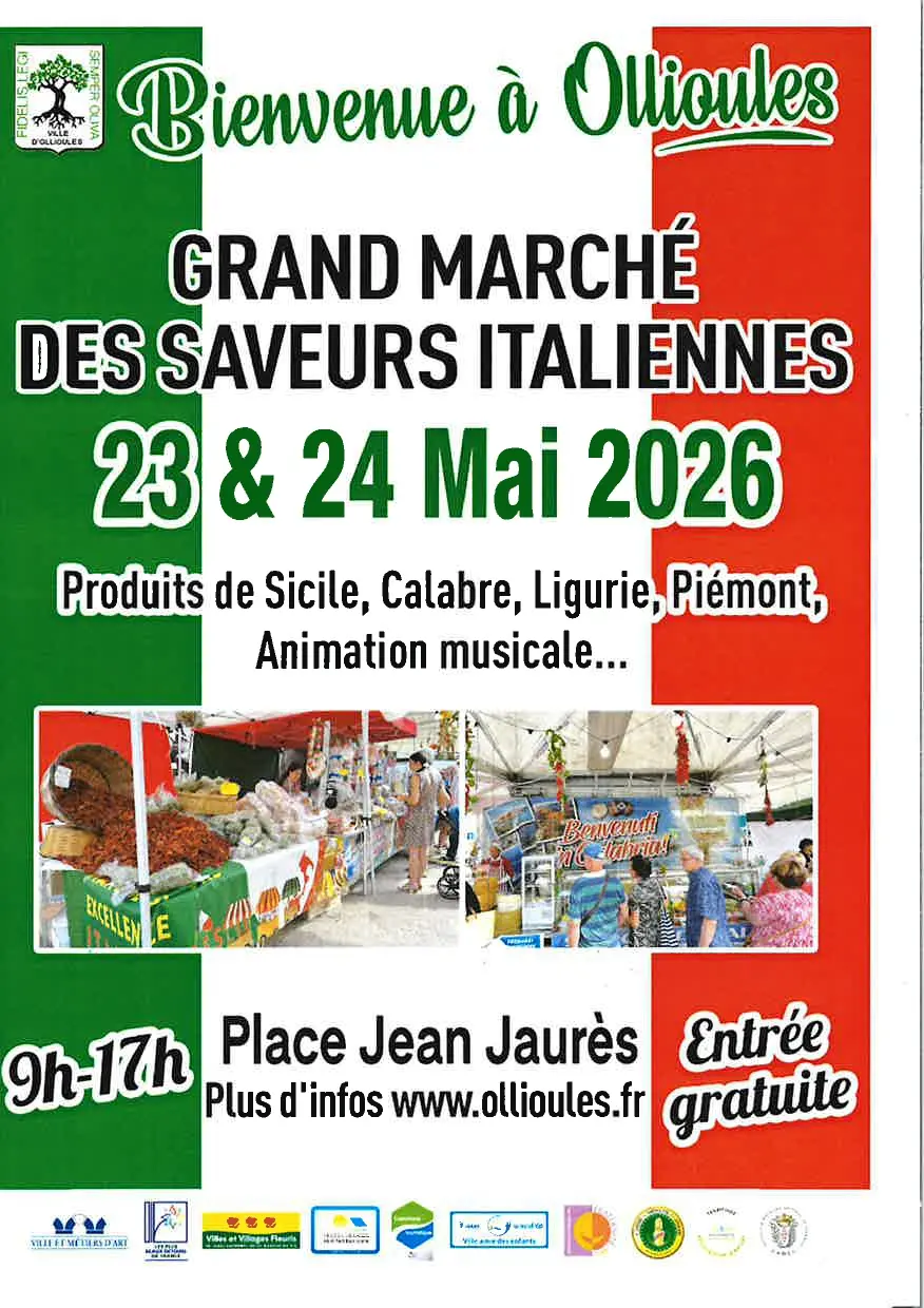 Grand marché des saveurs italiennes