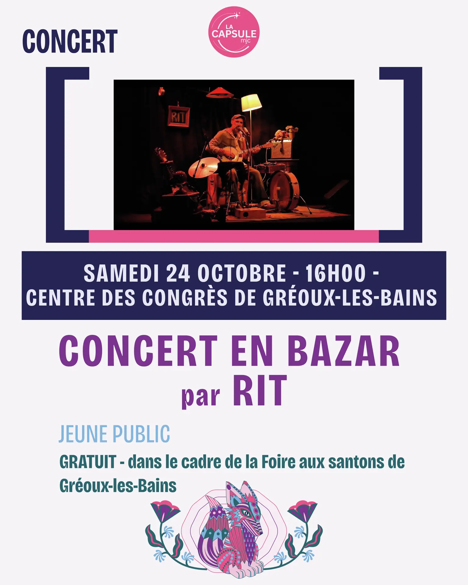 Concert en Bazar par RIT