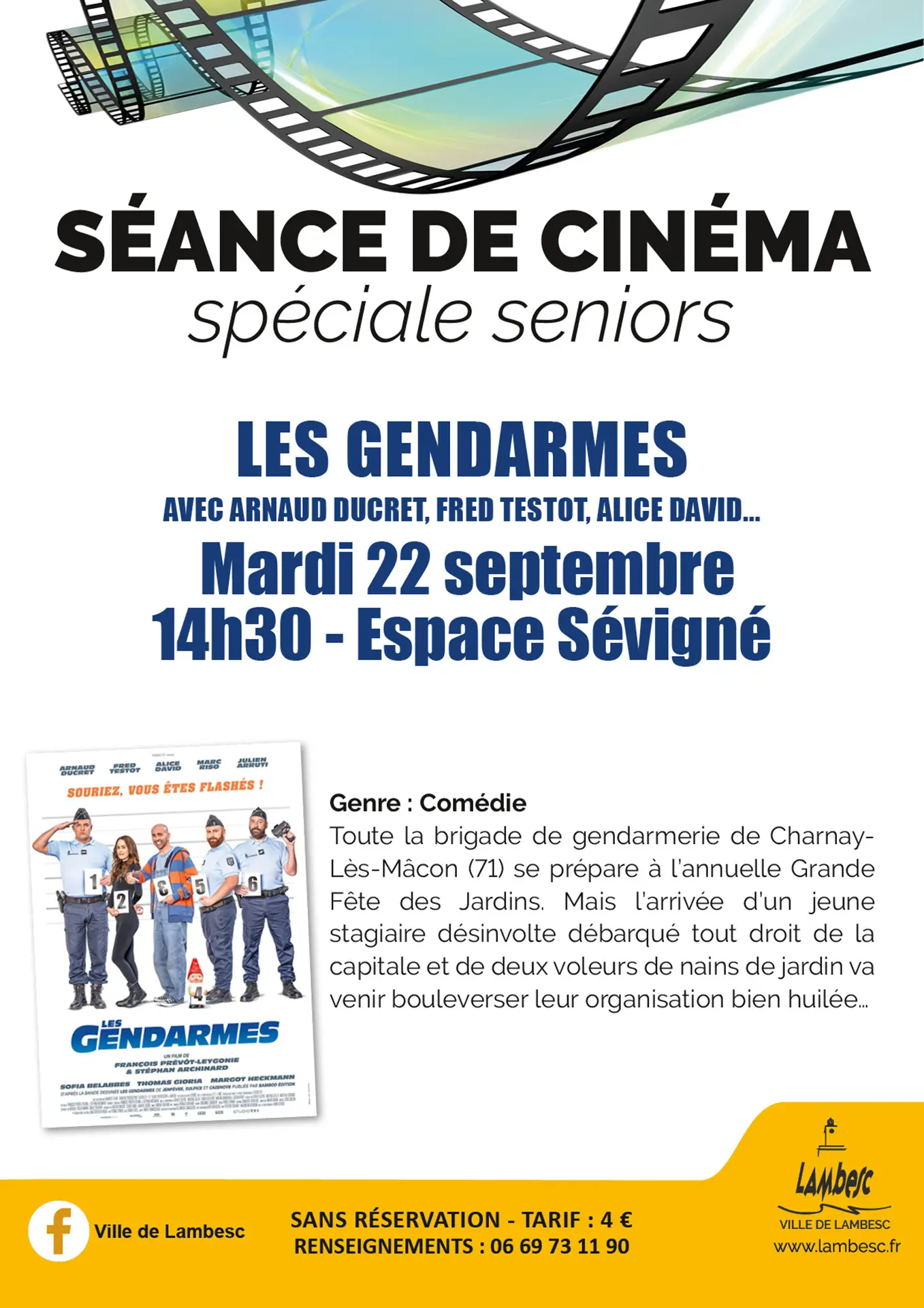 Ciné Seniors - Les gendarmes