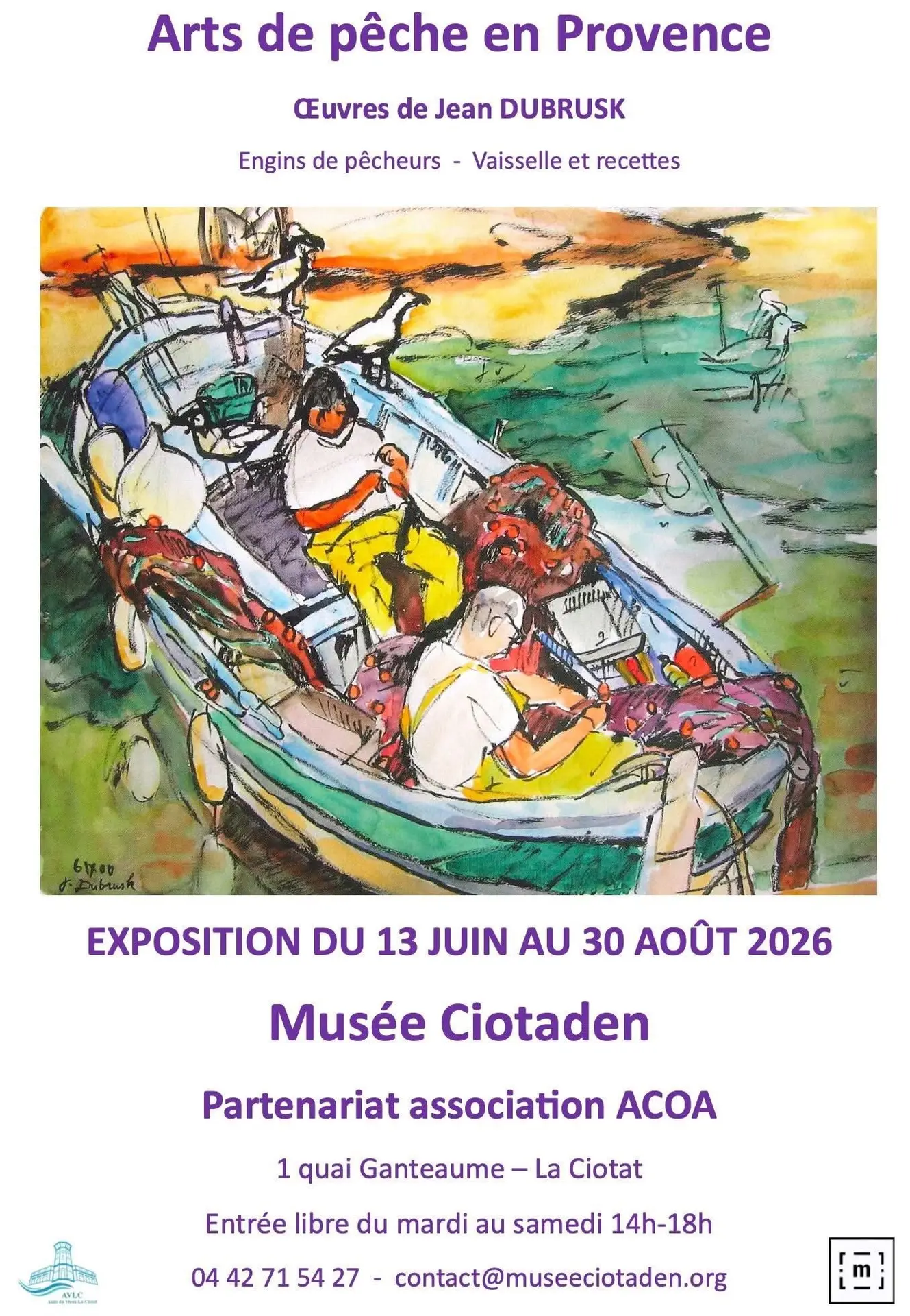 Exposition Arts de Pêche en Provence