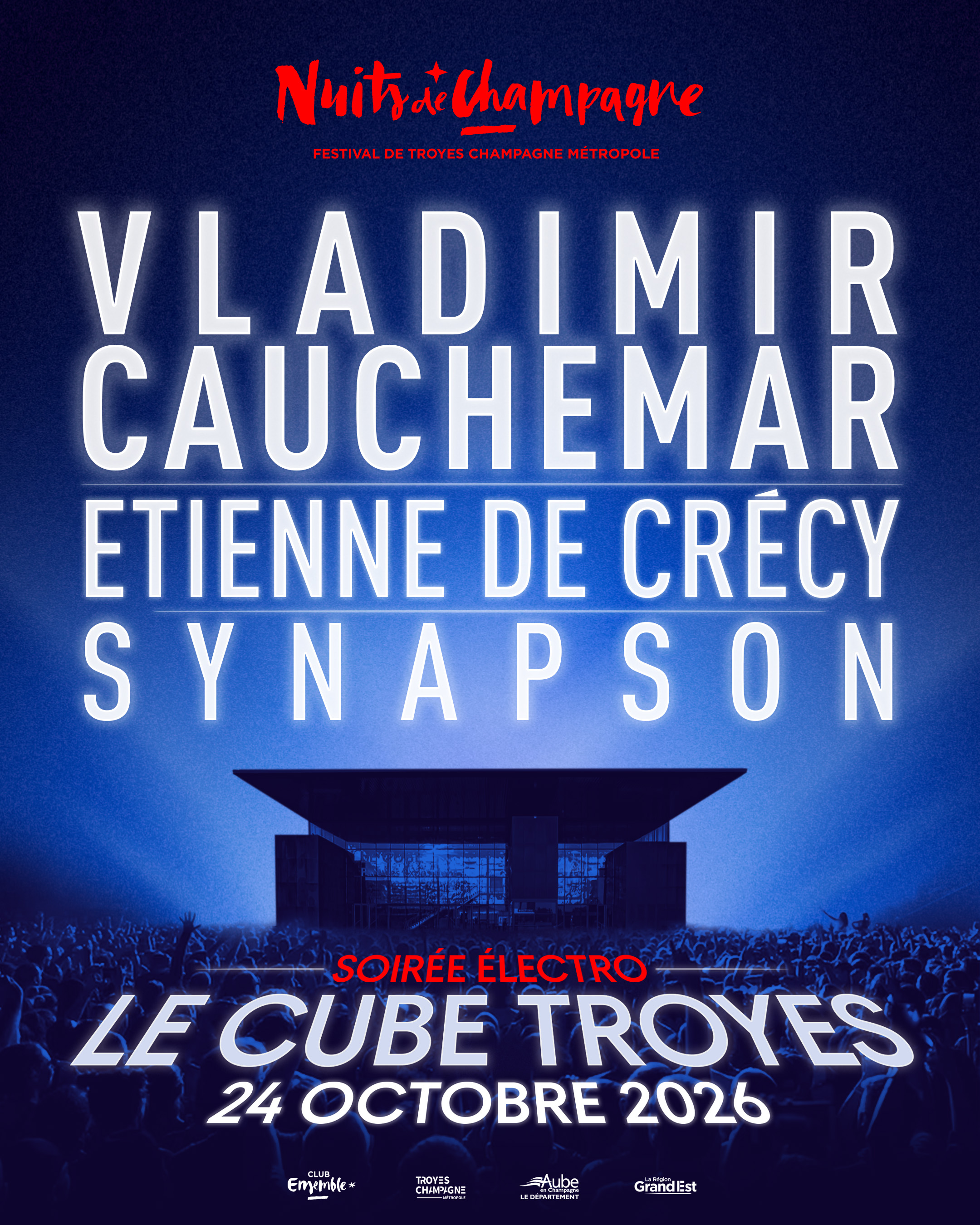 Vladimir Cauchemar + Etienne de Crécy + Synapson