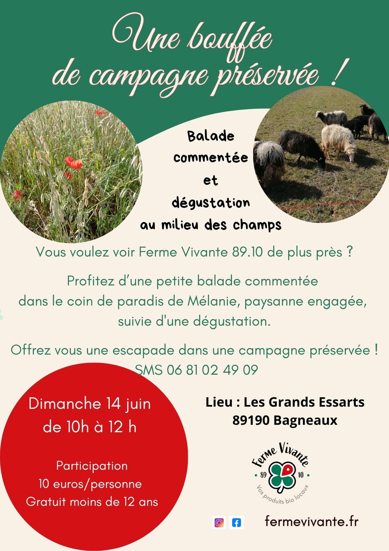 Balade commentée à la ferme