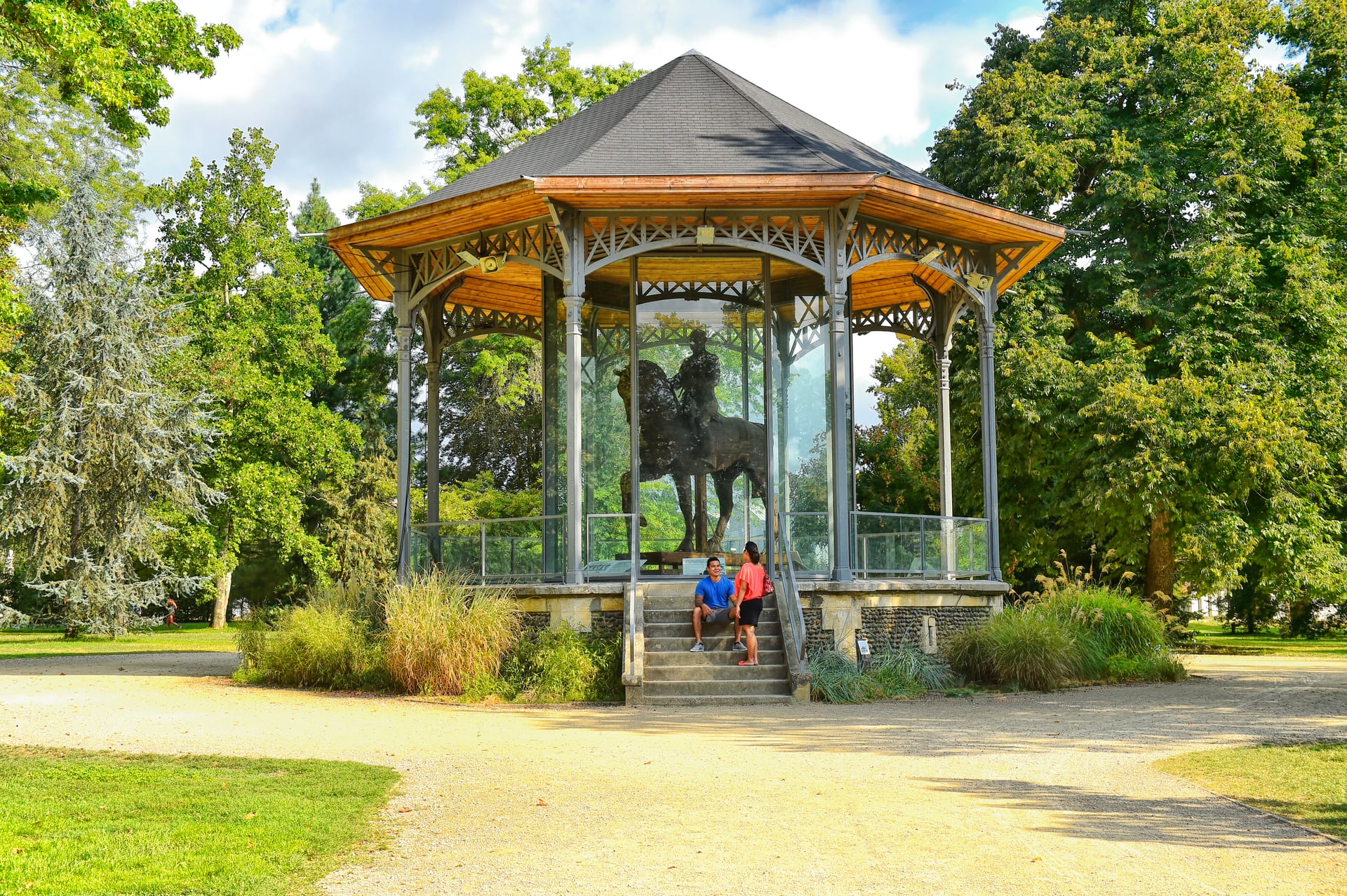 Visite de la ville & du parc Jean Rameau