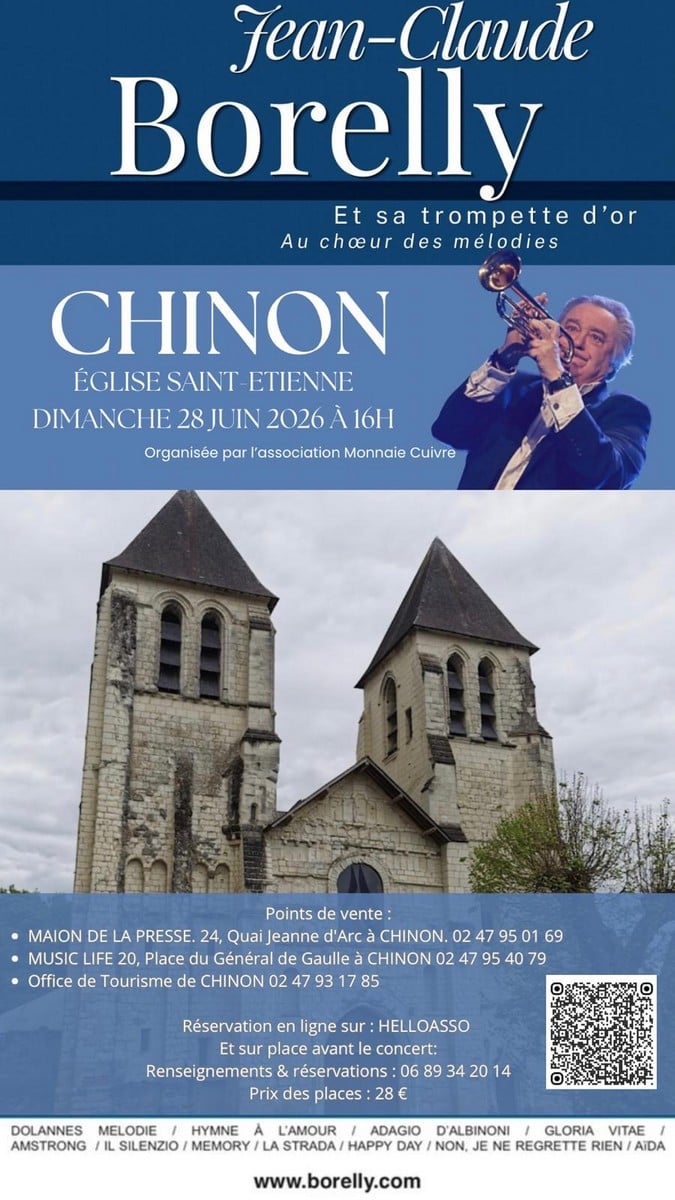 Concert Jean-Claude Borelly et sa trompette d'Or - "Au choeur des mélodies"