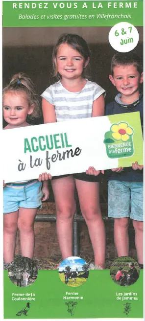 Journées nationales de l’agriculture – Bienvenue à la Ferme ! Ferme de la Coulonnière