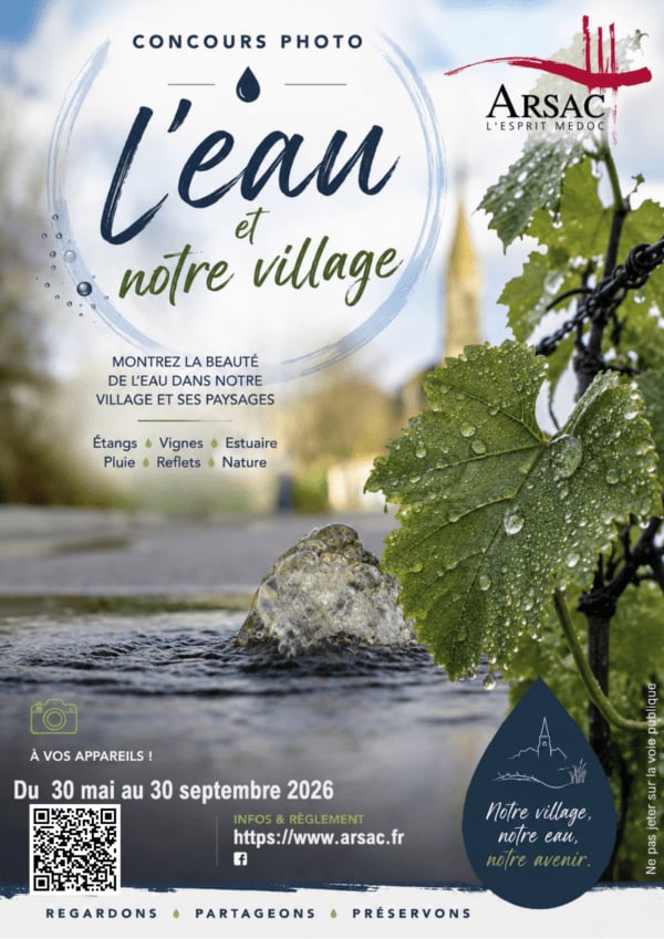 Concours Photo 2026 | L’Eau et notre village