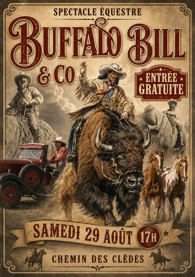 Buffalo Bill & Co : Le Far West s'invite à Flassans