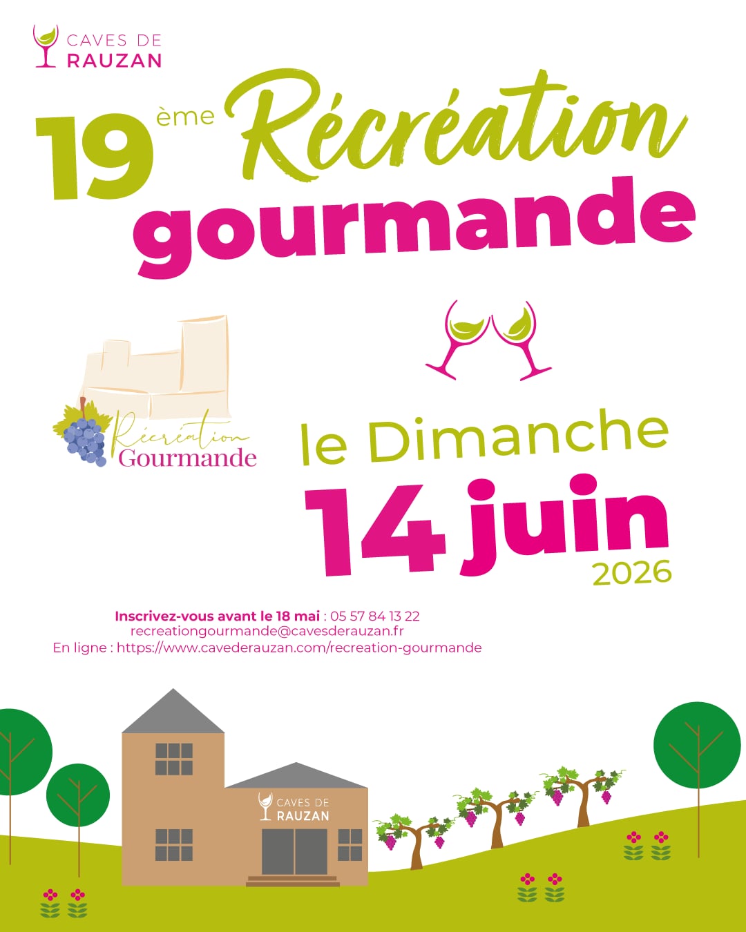 Récréation gourmande - Randonnée dans le vignoble