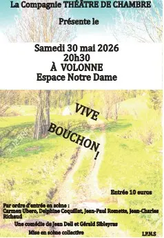 Théâtre : "Vive bouchon !" à Volonne