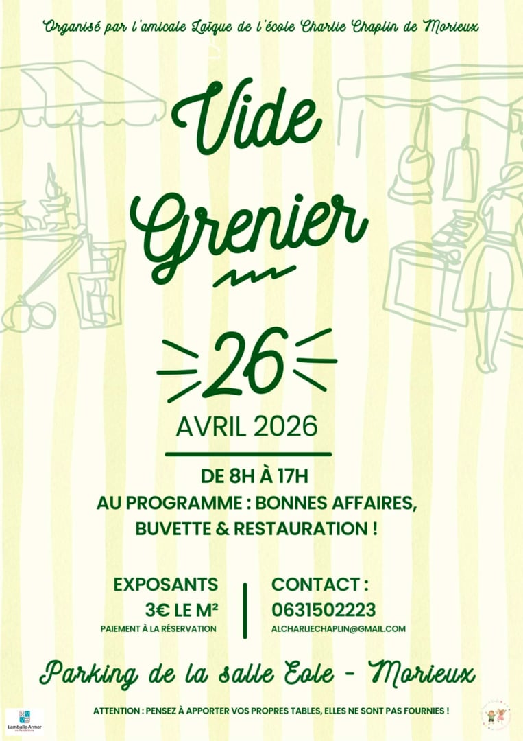 Vide Grenier – Morieux
