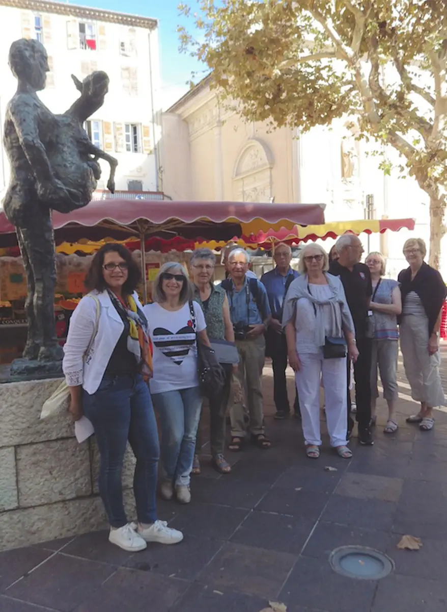 Le jeudi matin : Visite guidée "Dans les pas de Picasso"