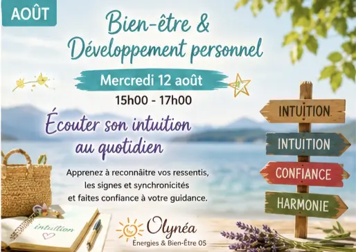 Atelier Bien-être & Développement personnel : Écouter son intuition au quotidien