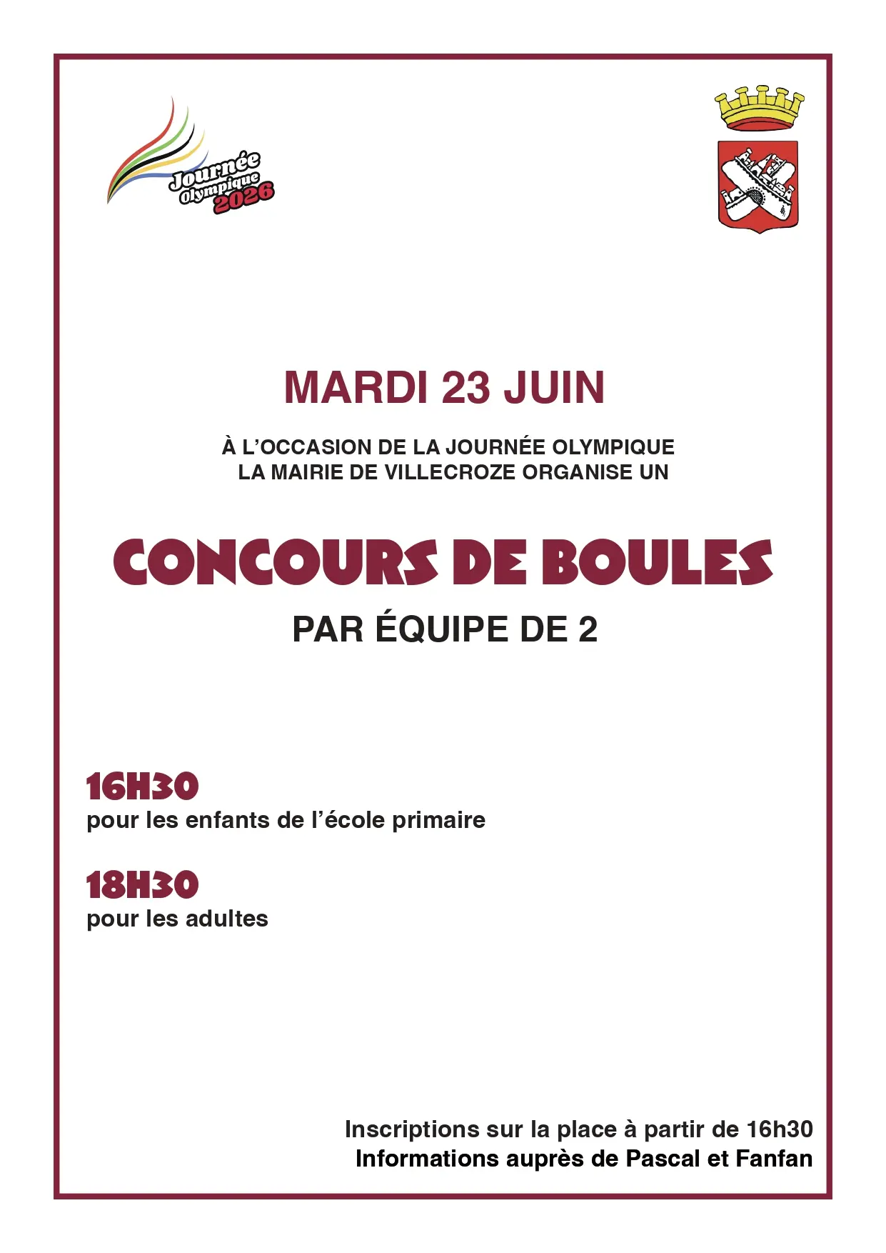 Concours de boules