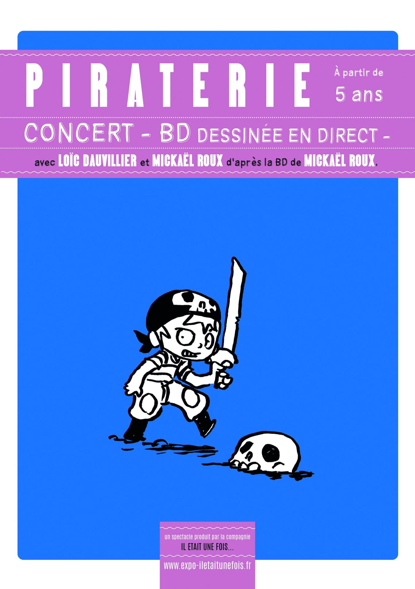 Spectacle dessiné "Piraterie"