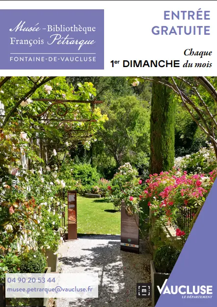 Le premier dimanche du mois, tous au musée ! (Musée Pétrarque)