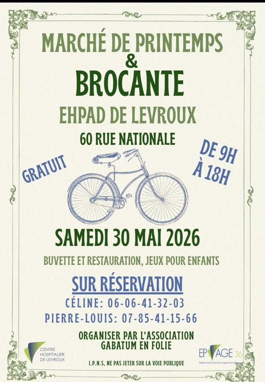 Marché de printemps et brocante
