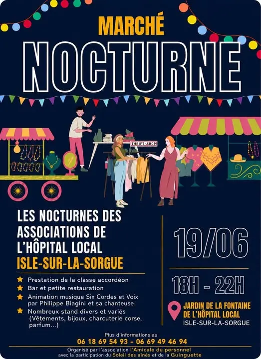 Les Nocturnes des associations de l'hôpital local