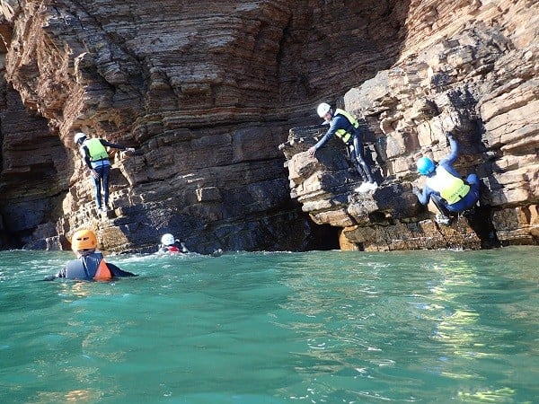 Sortie Coasteering