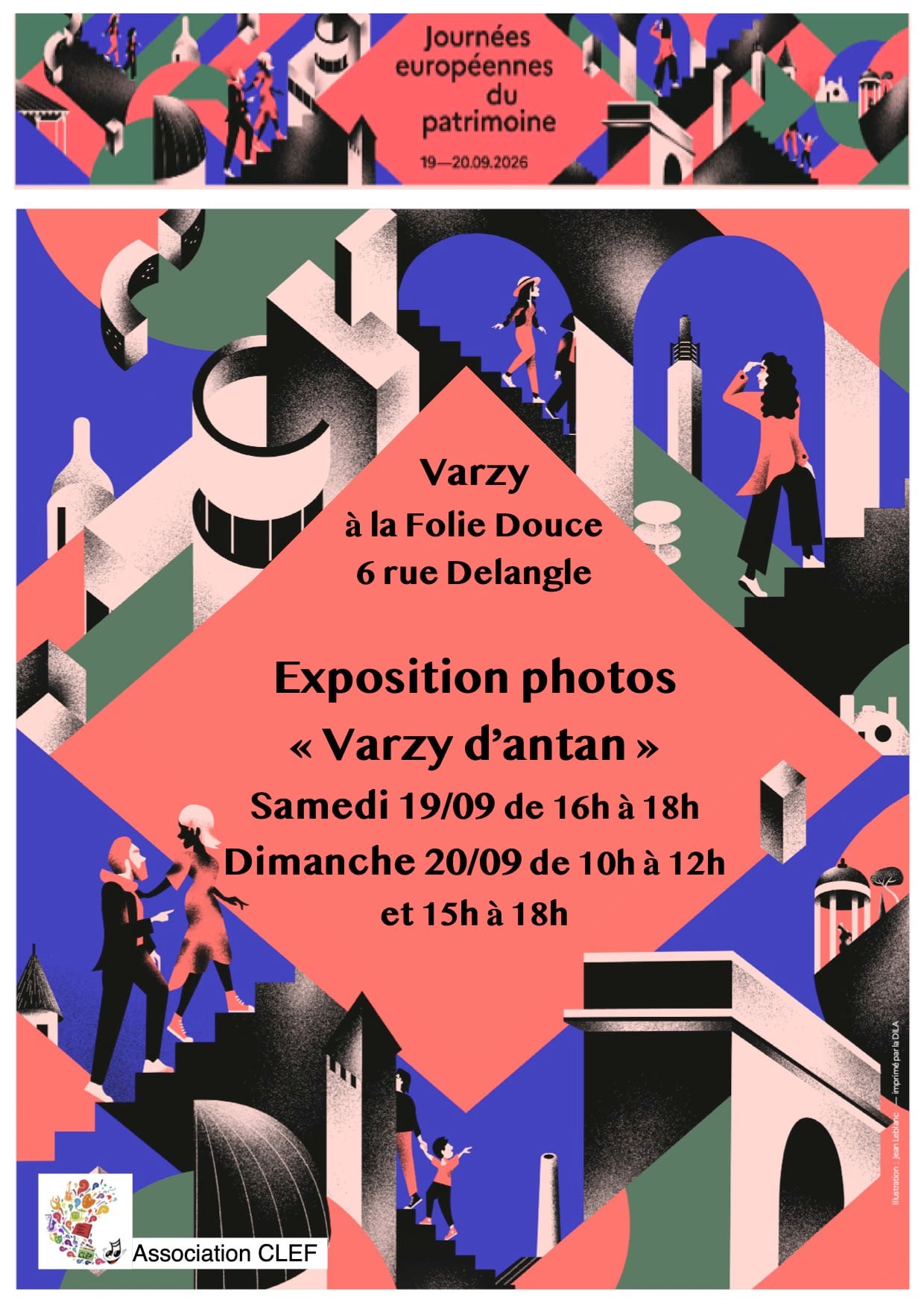 Journées Européennes du Patrimoine - Exposition photos "Varzy d'antan"