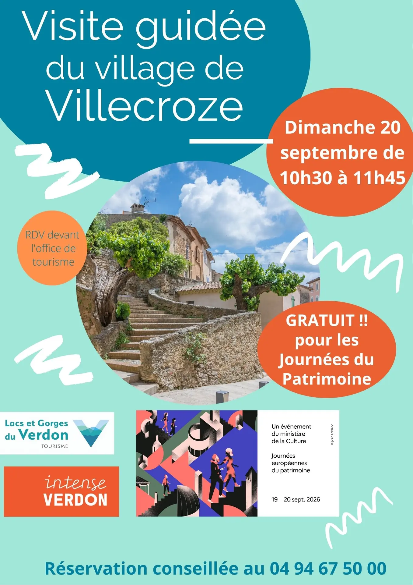 Visite guidée du village de Villecroze | Journées Européennes du Patrimoine 2026