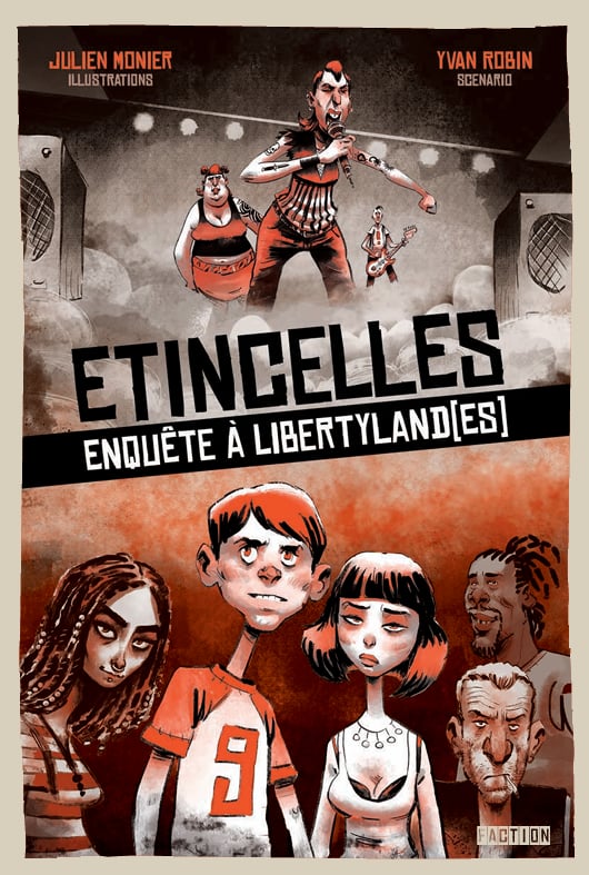 Exposition intéractive / Le salon du polar / Etincelles