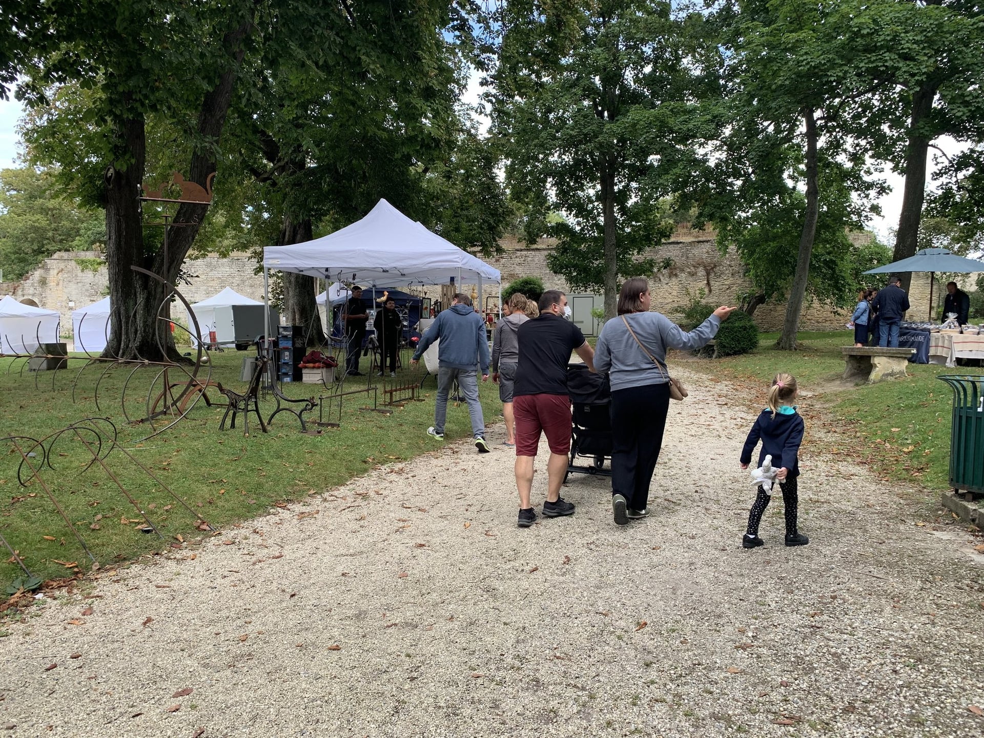 Marché du terroir et de l'artisanat à Creully