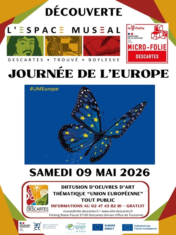 Journée de l'Europe à la Micro-Folie de Descartes