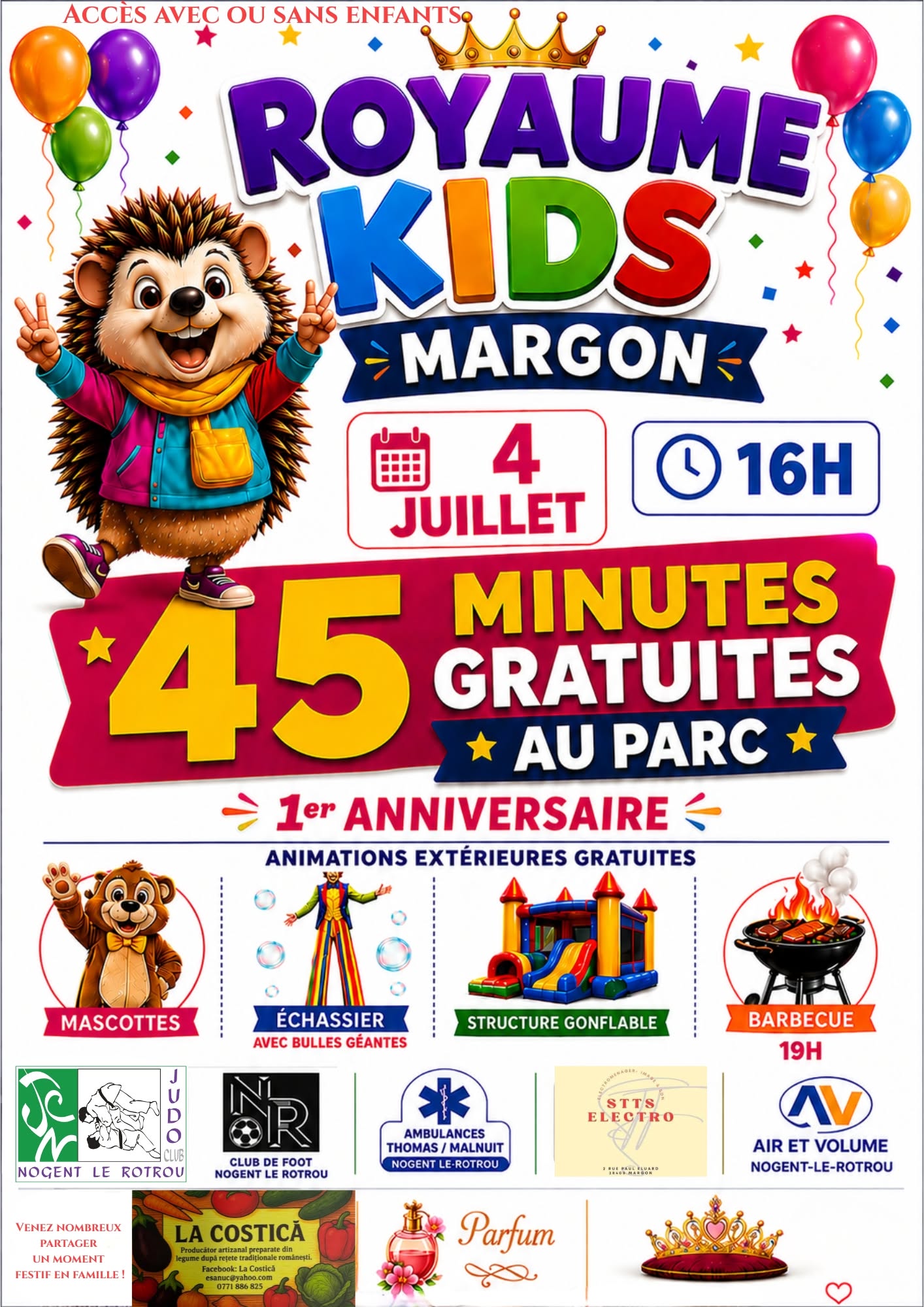 1er anniversaire - Royaume Kids