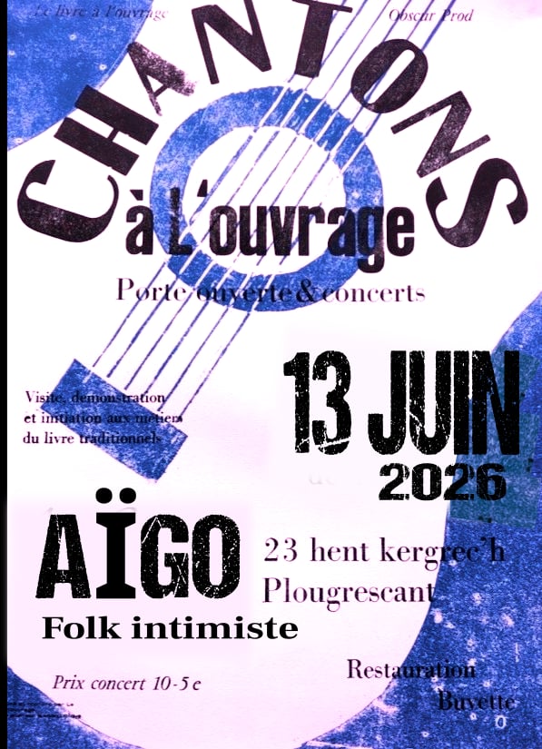 Chantons à l’ouvrage – Concert et porte ouverte