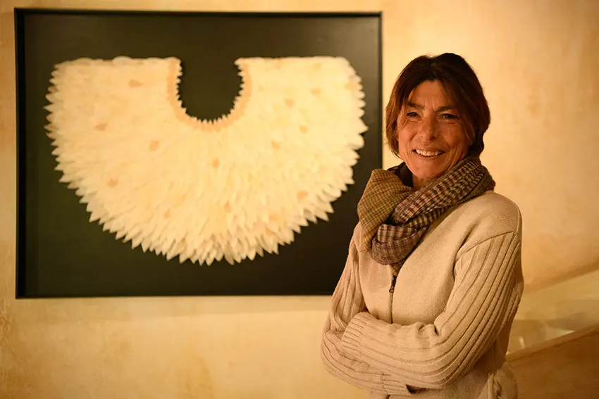 Exposition "Mémoire de feuilles" - Rencontre avec l'artiste