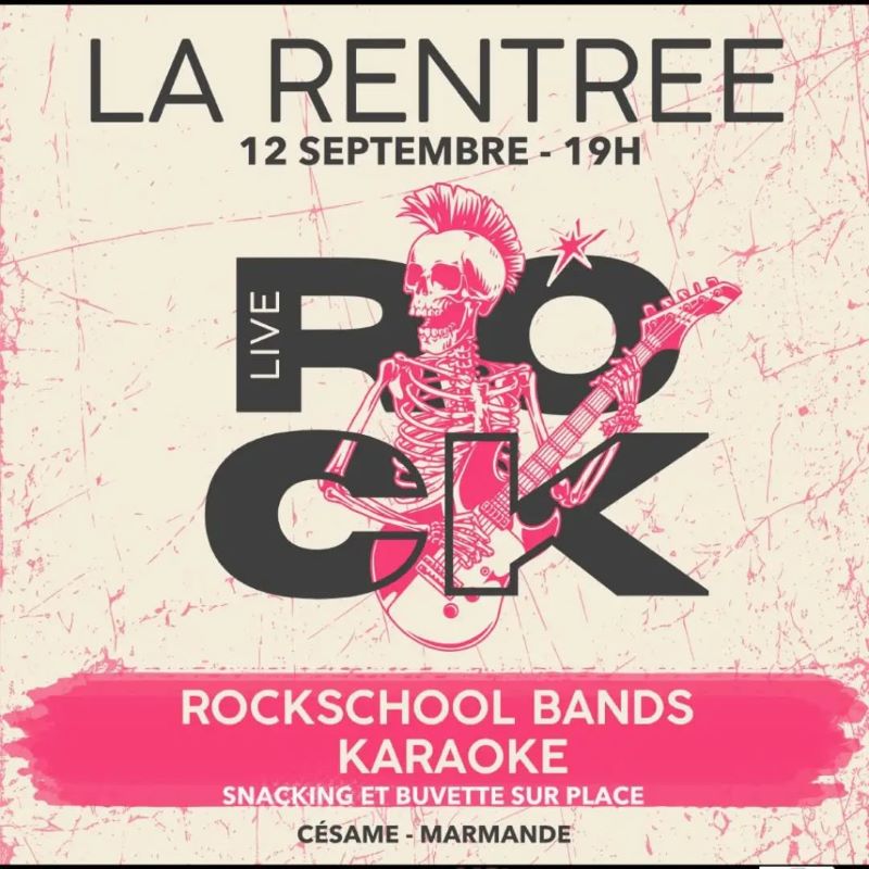 Summer Tour ROCKSCHOOL - La rentrée