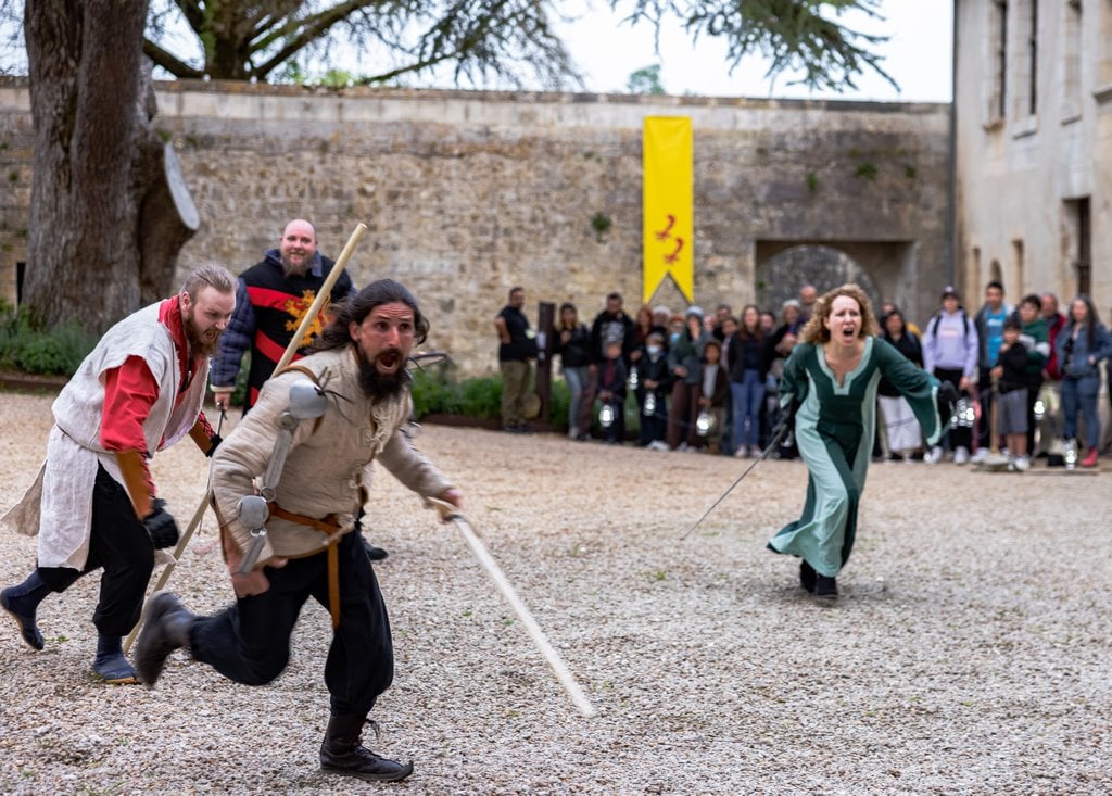Animations médiévales avec l’Orientissime Jean Dubois - Châteaux en fête