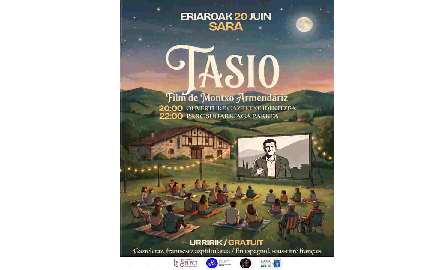 Projection du film Tasio de Montxo Armendariz