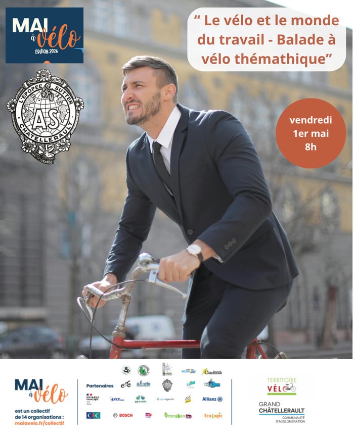 Le vélo et le monde du 
travail - Balade à vélo 
thématique