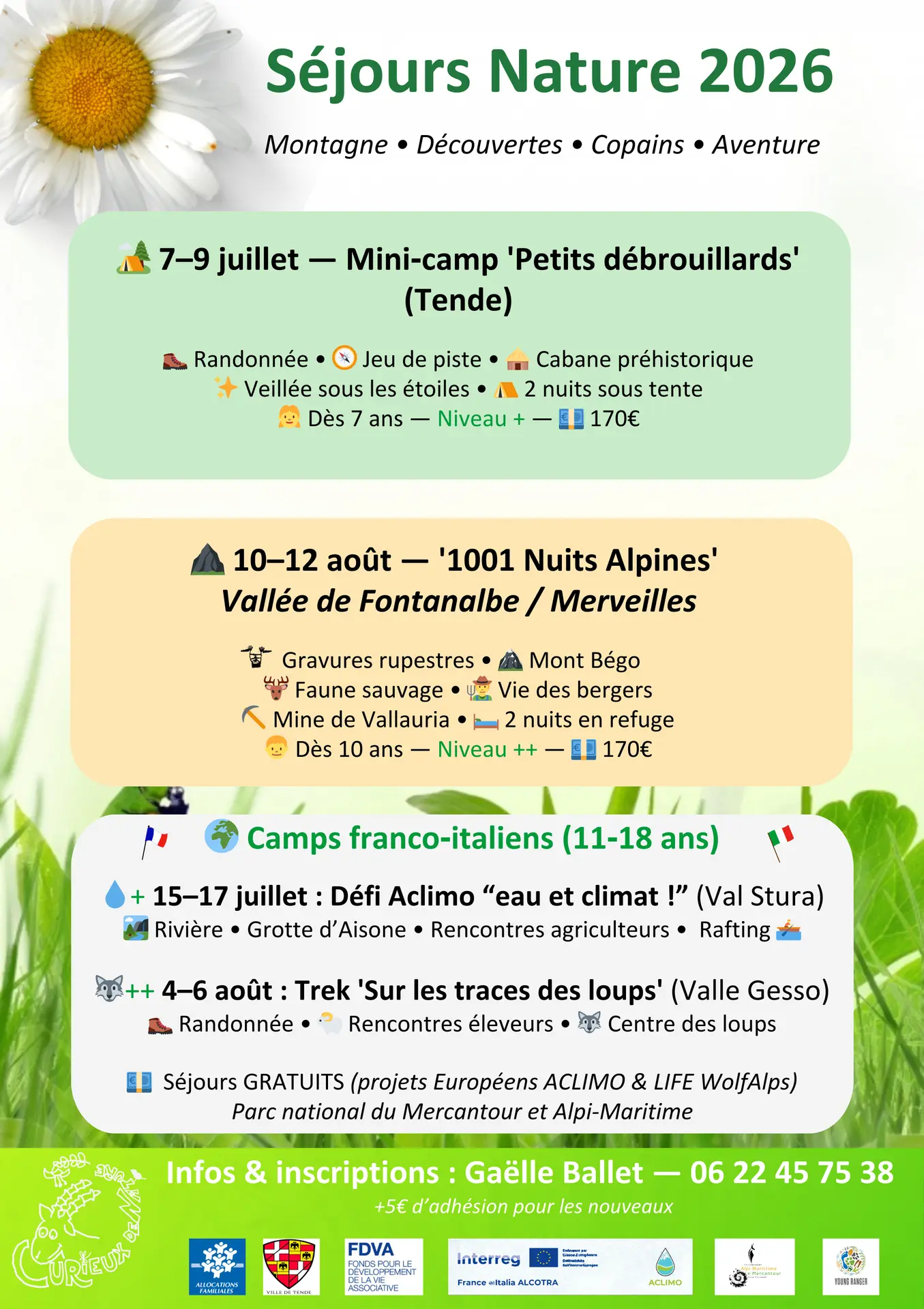 Mini-camp "Petits débrouillards"