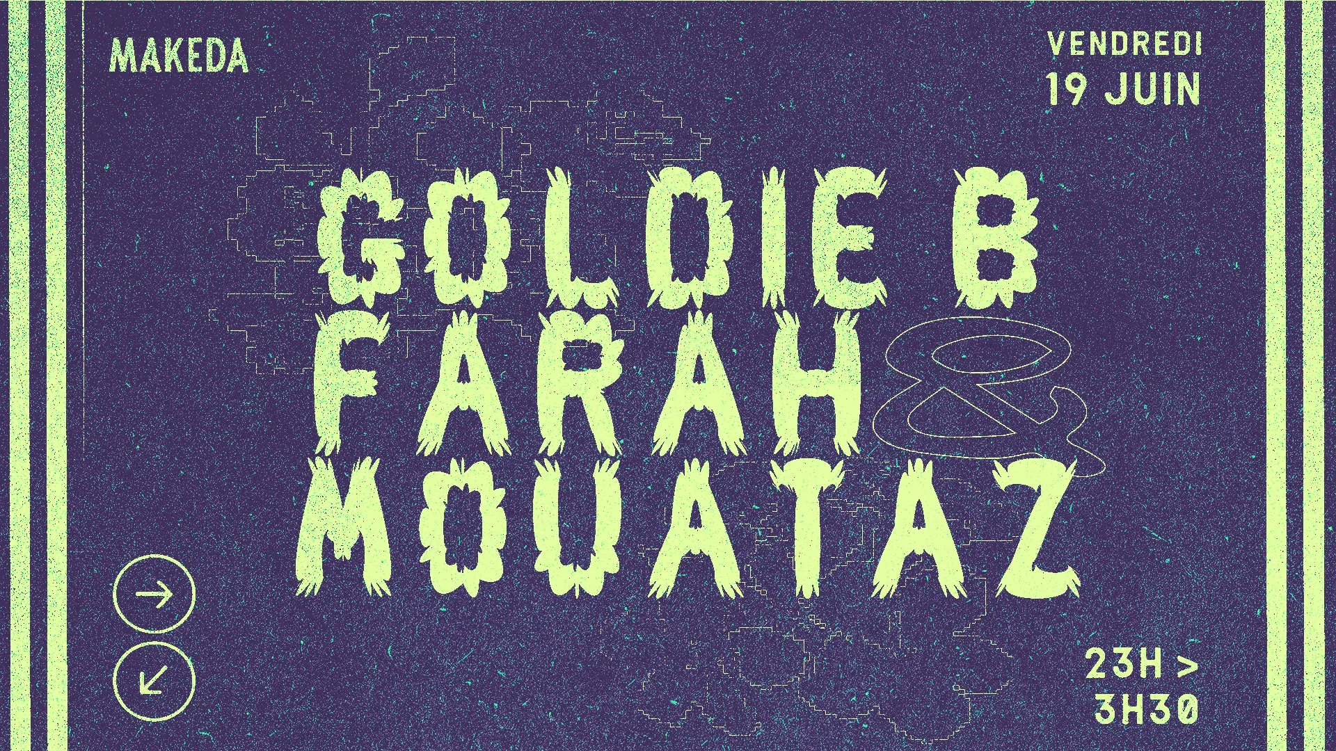 Goldie B Invite Farah & Mouataz