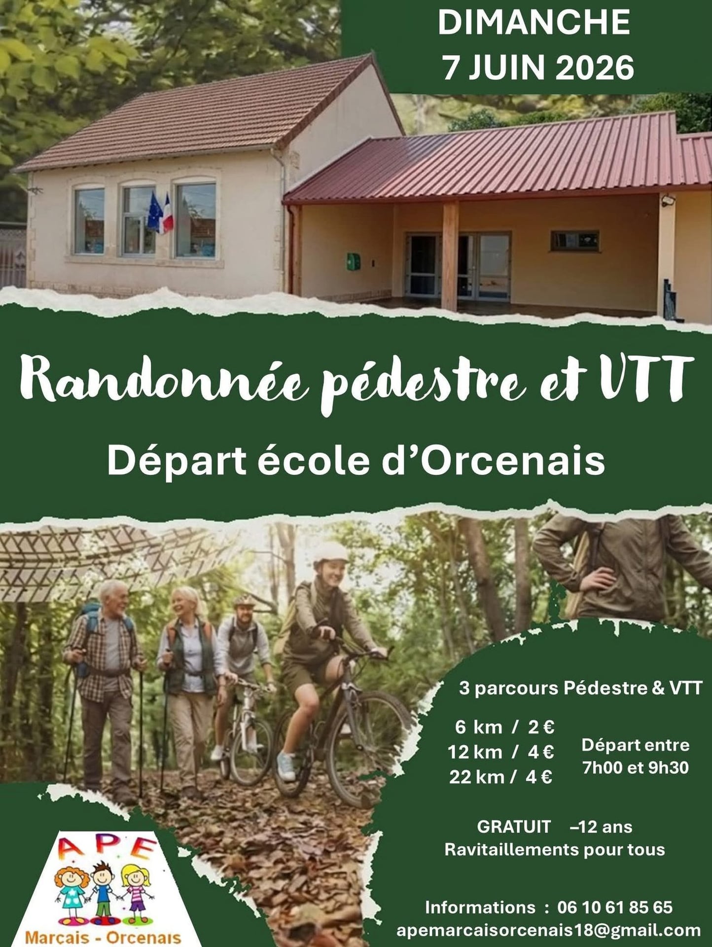 Randonnée pédestre et VTT