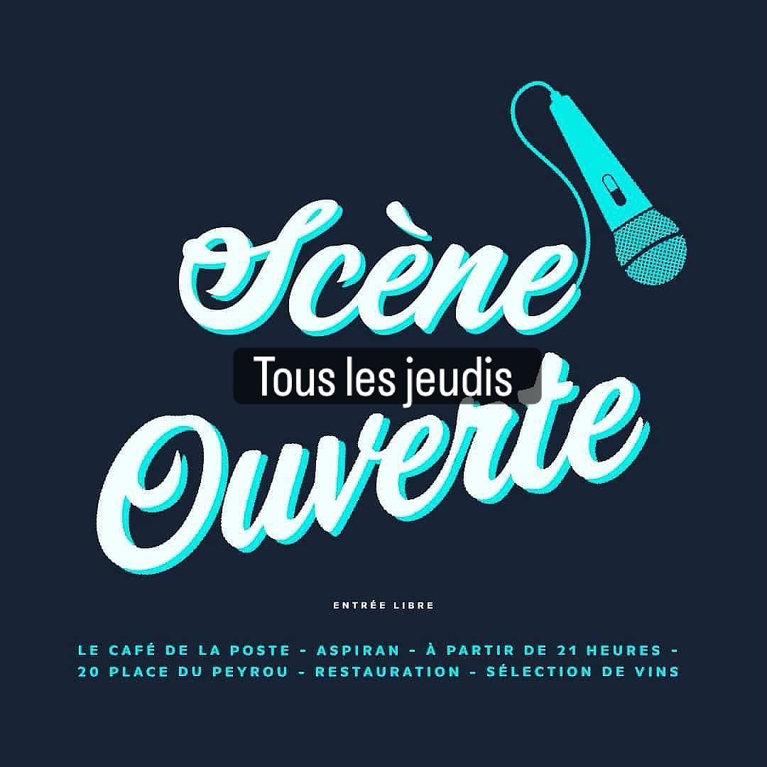 SOIRÉE SCÈNE OUVERTE