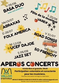 Apéro concert avec le groupe Jazz Set