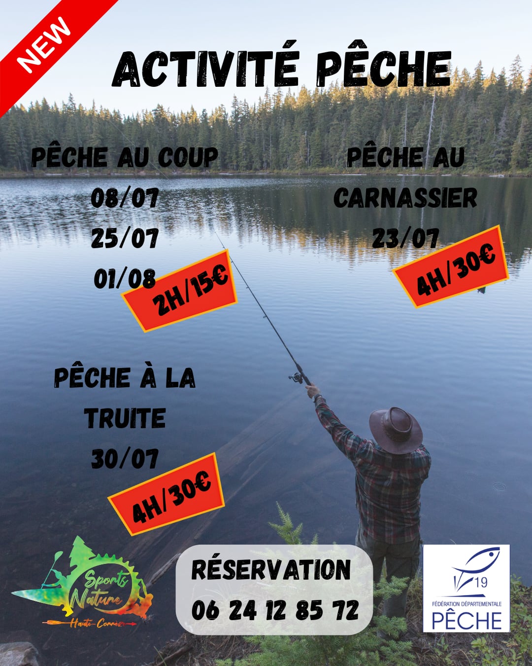 Activité pêche au carnassier