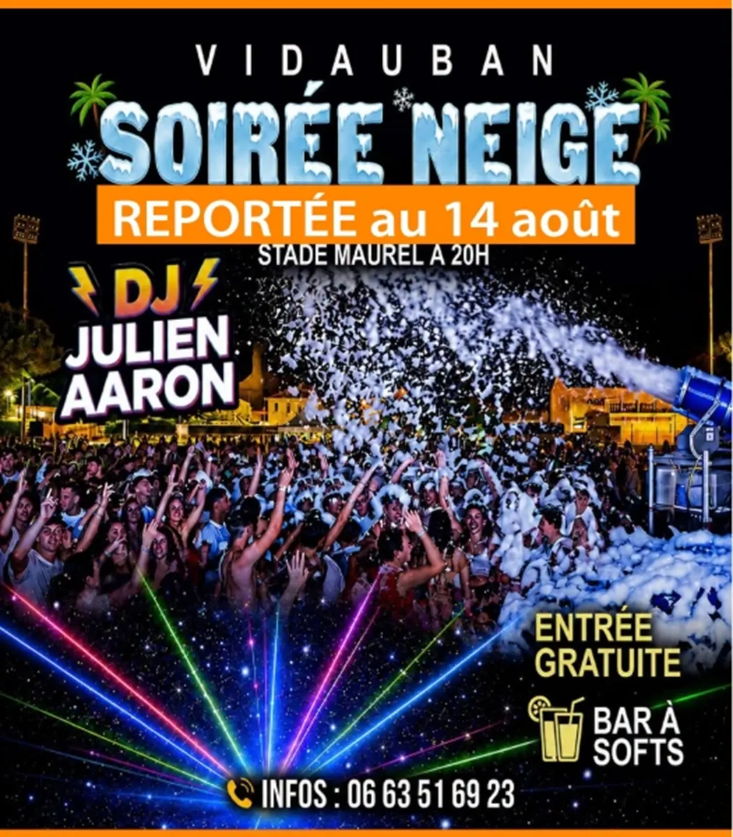 Soirée Neige - Snow Summer Tour