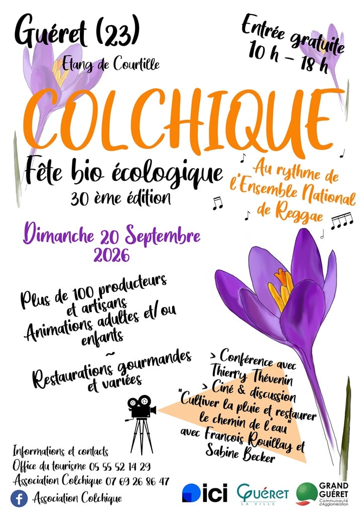 Fête bio écologique Colchique : balade découverte des oiseaux