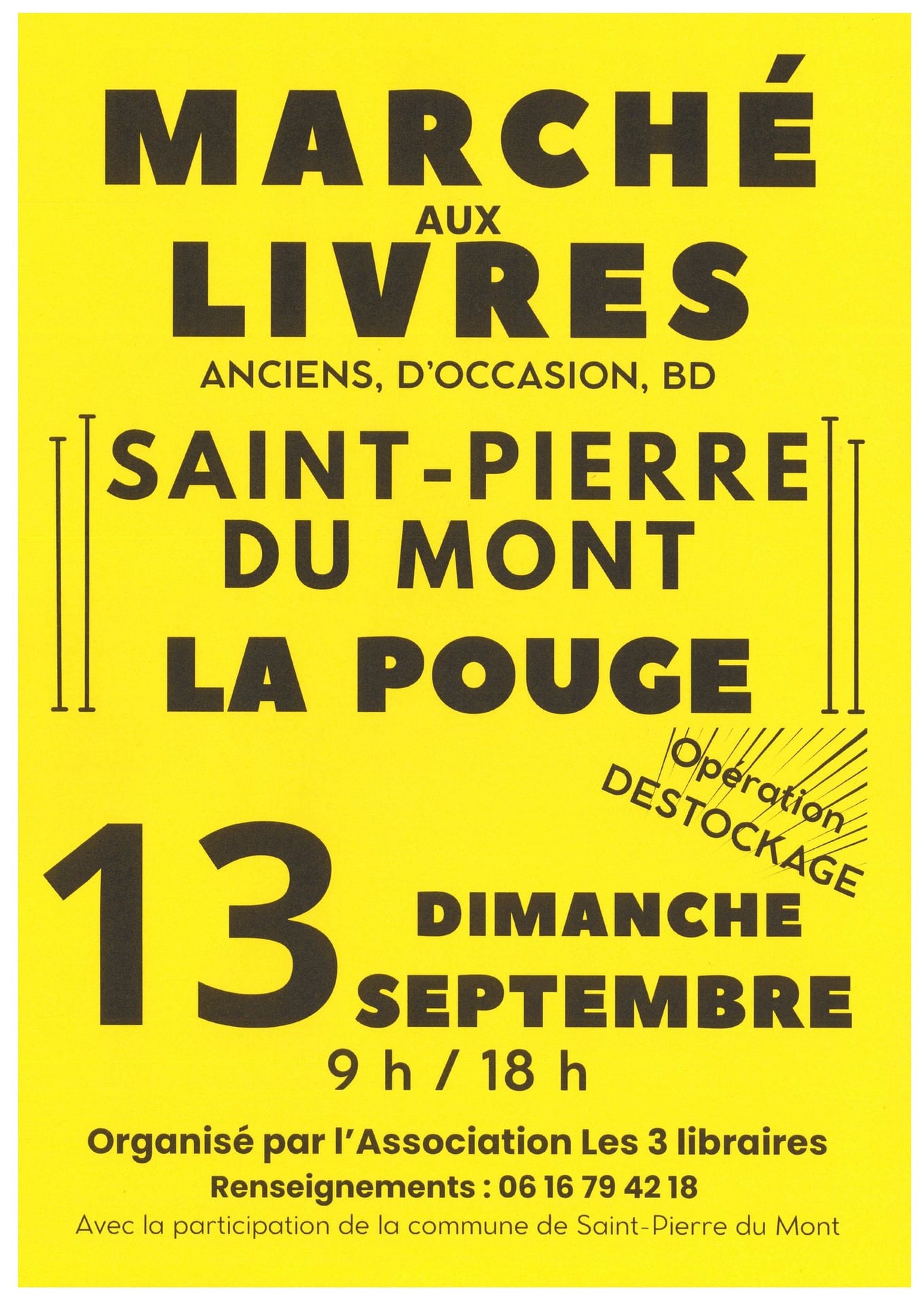 Marché aux livres anciens, occasions et BD
