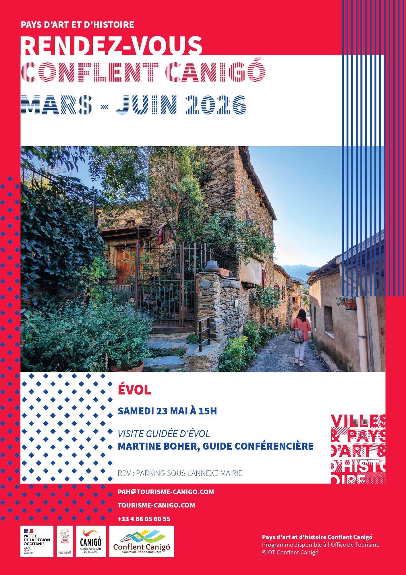 RENDEZ-VOUS PAYS D'ART ET D'HISTOIRE VISITE GUIDÉE - DÉCOUVERTE D'ÉVOL