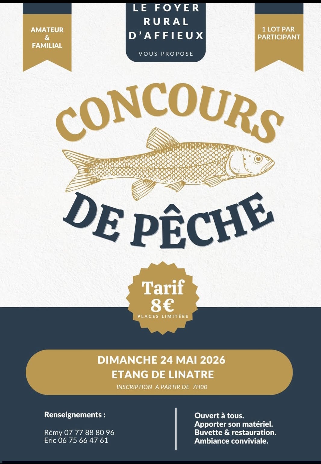 Concours de pêche à Affieux
