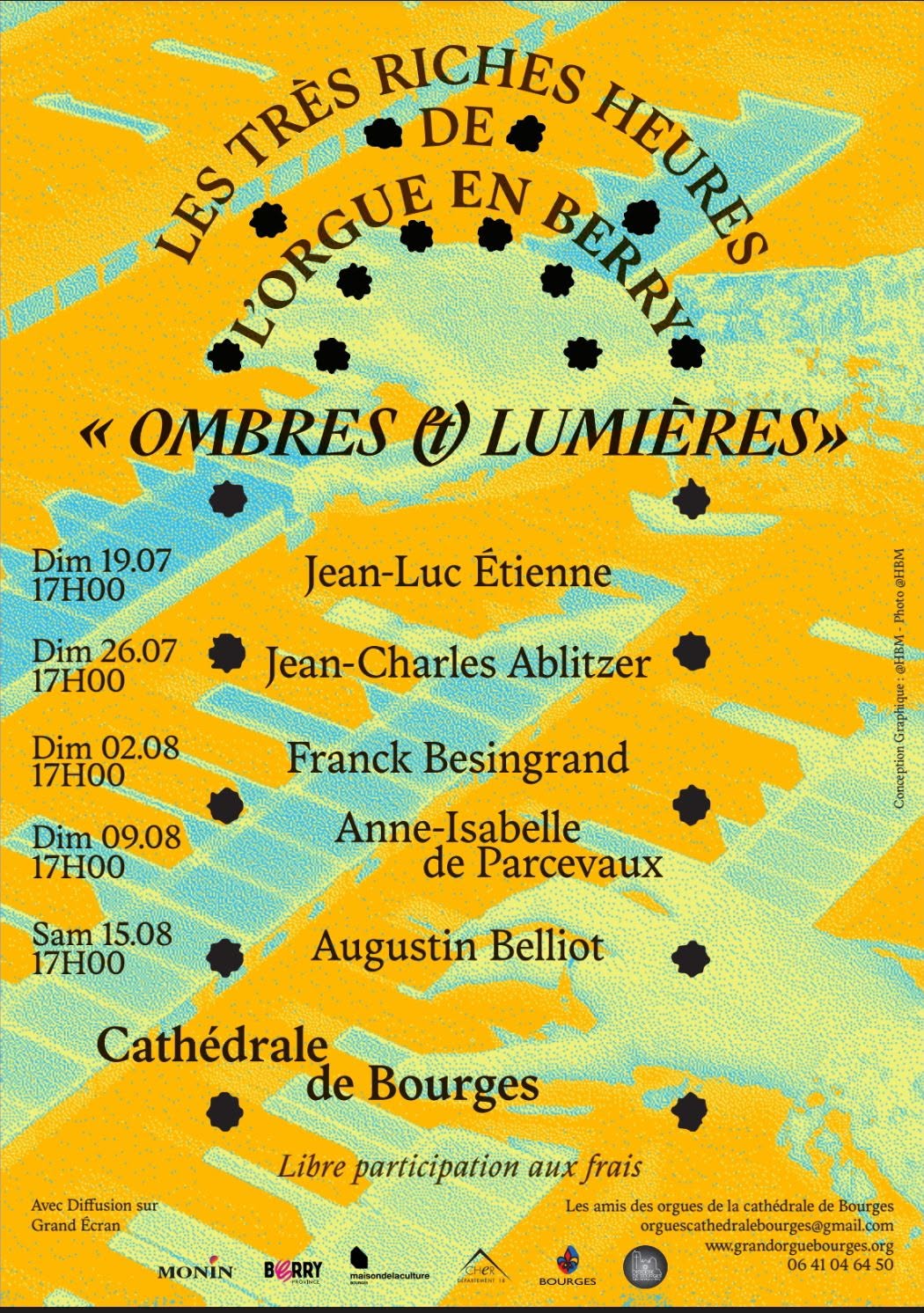 Concert - Les très Riches Heures de l'Orgue en Berry