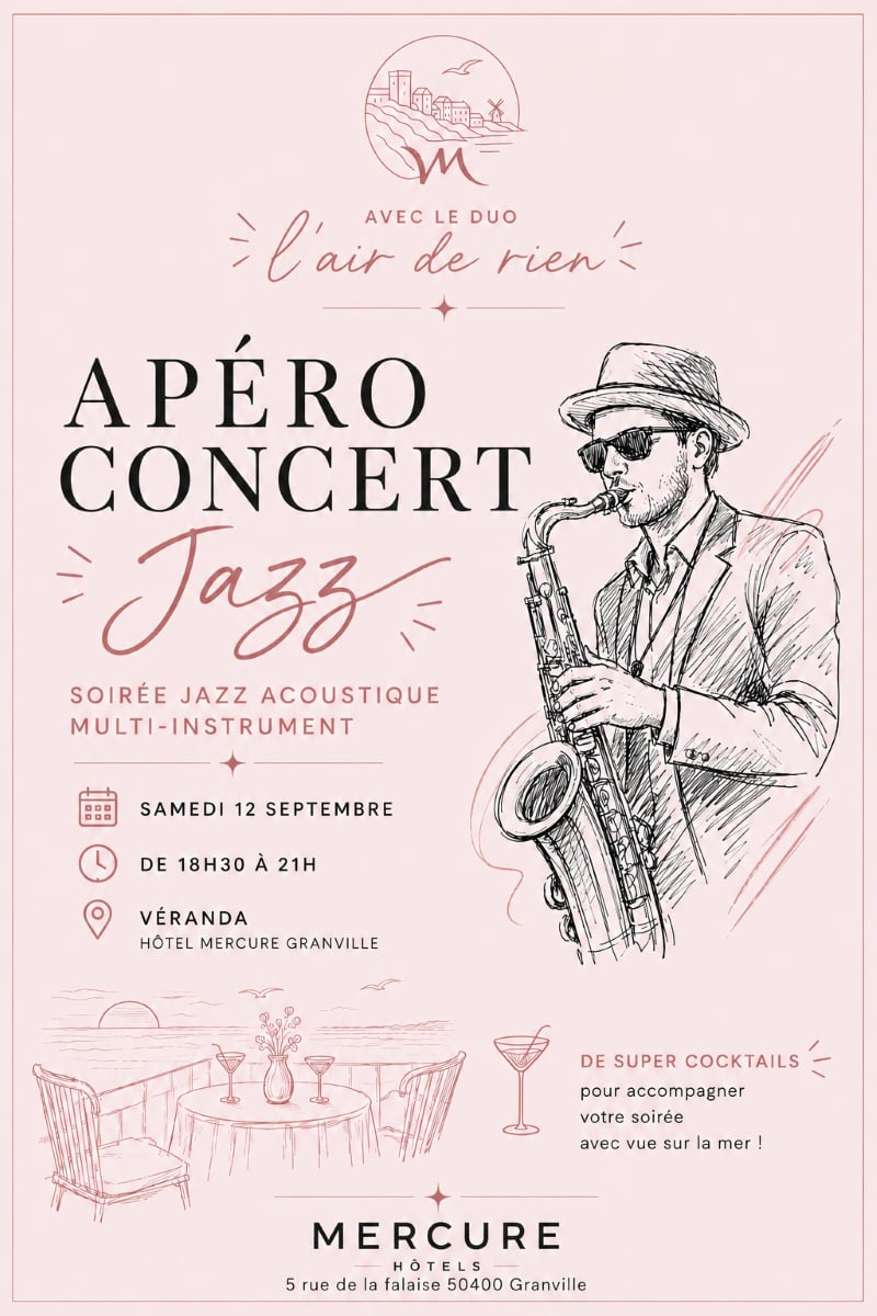 Apéro concert avec L'air de Rien