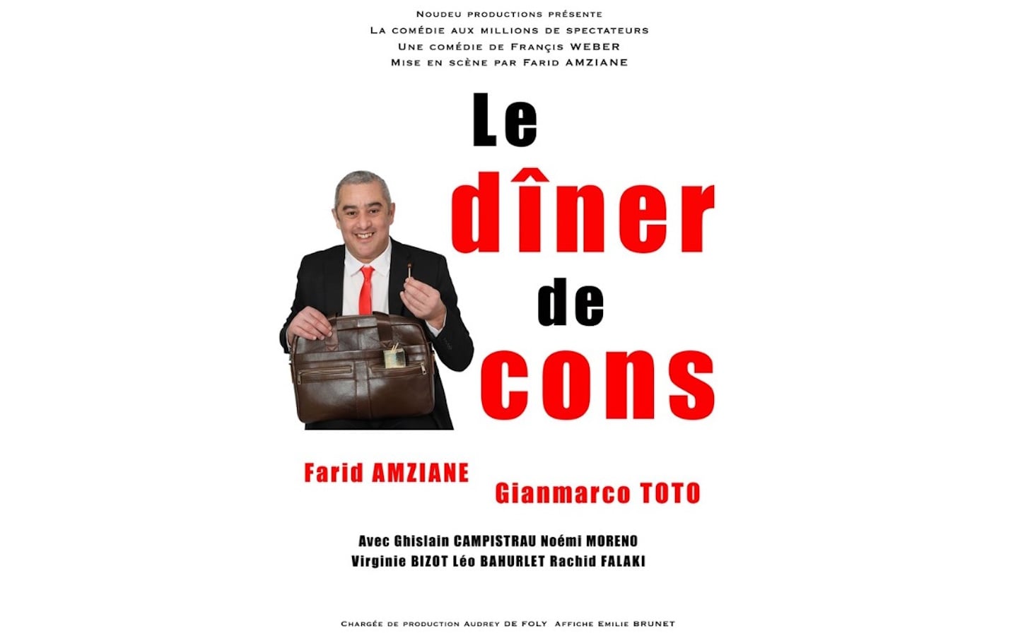 Théâtre : Le dîner de cons